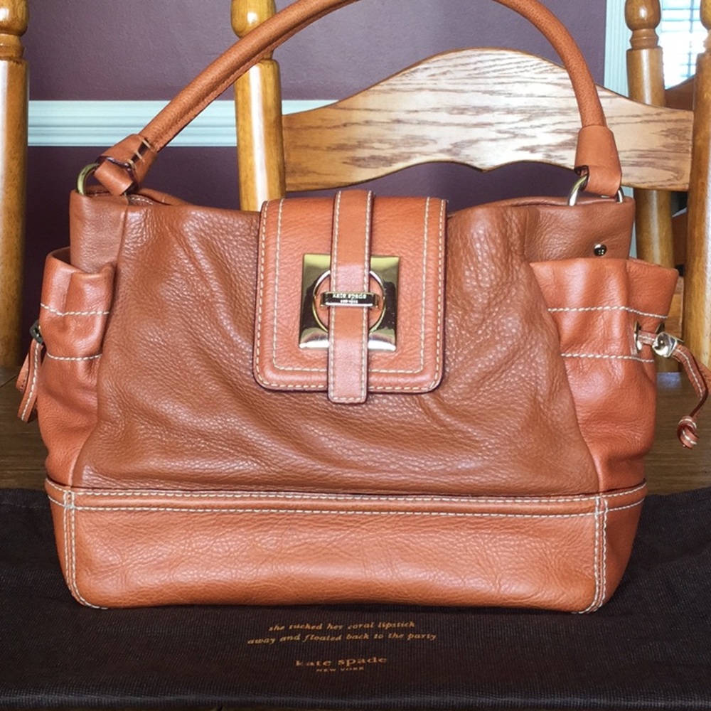 Kate Spade shoulder bag in rust
